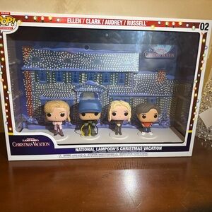 Funko Pop! National Lampoon's Christmas Vacation Blue House Deluxe Figure Set